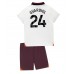 Tanie Strój piłkarski Manchester City Josko Gvardiol #24 Koszulka Wyjazdowej dla dziecięce 2023-24 Krótkie Rękawy (+ szorty)